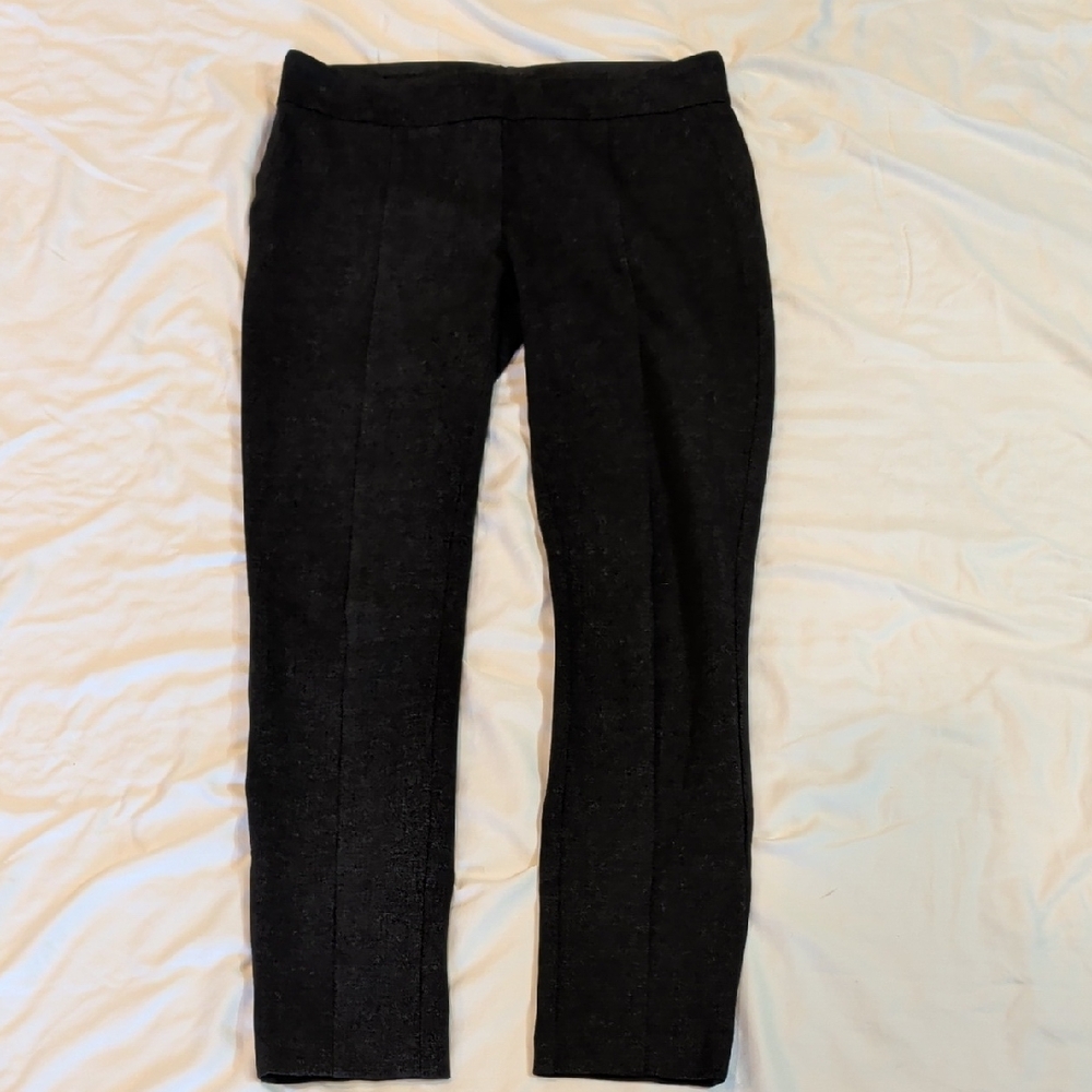 Hilary Radley Black Ponte Leggings